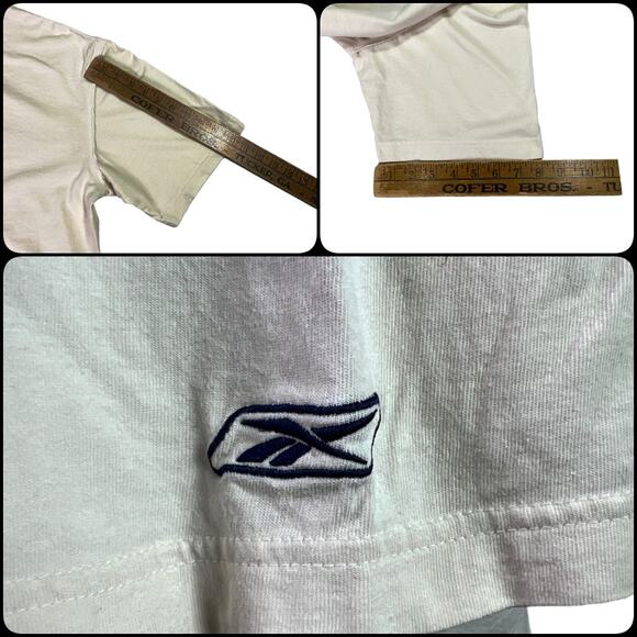 Reebok Vintage Face Off NHL Streetwear Atlanta Thrashers Hockey Tee Size Medium - Picture 12 of 12